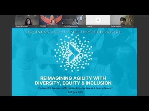 Learning about Diversity, Equity, and Inclusion at the Bangalore meetup
