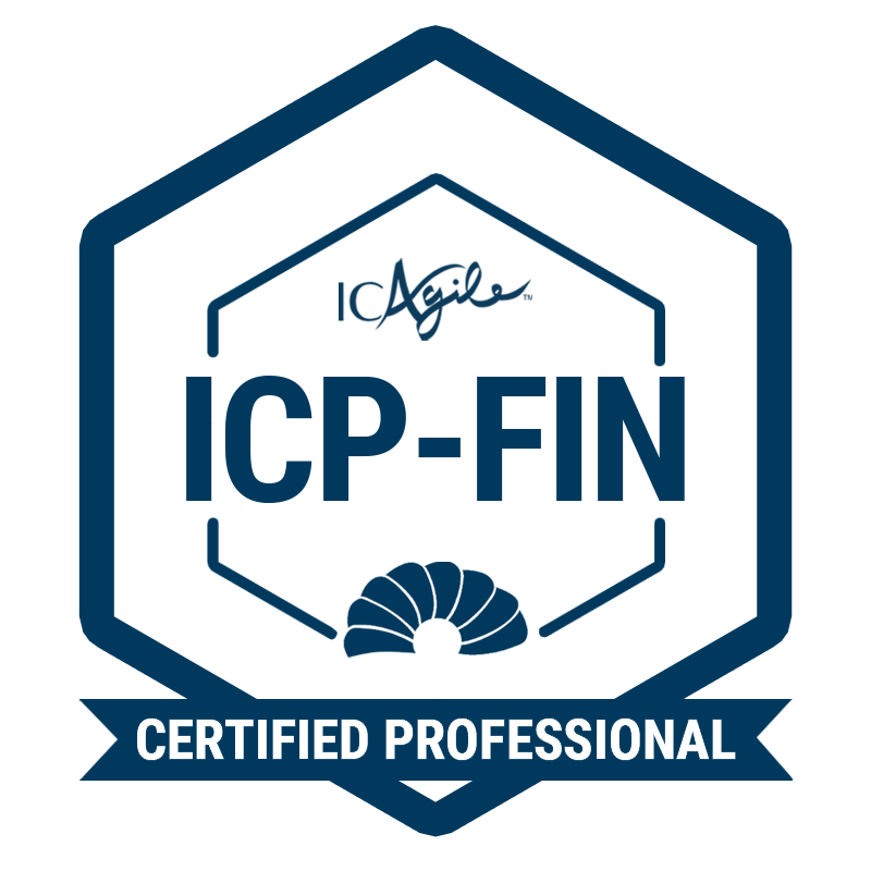 ICP-FIN Certified Professional Badge